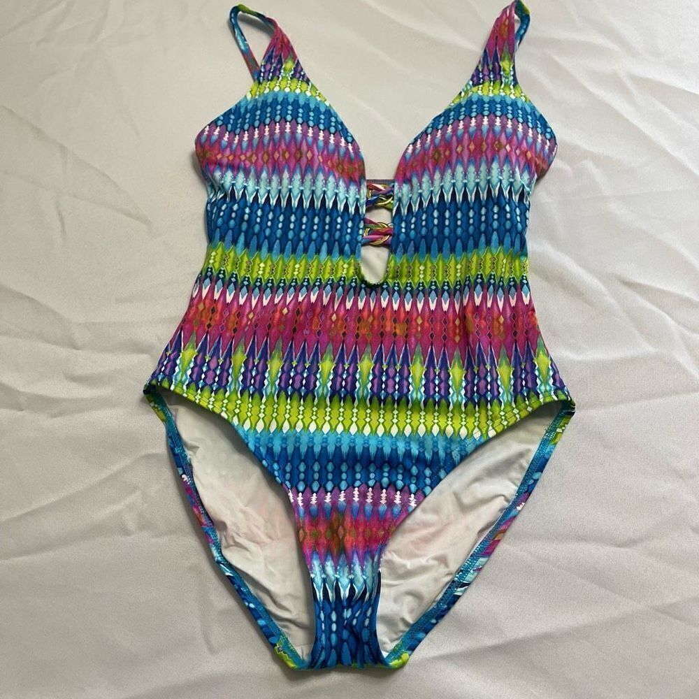 La Blanca One Piece Swimsuit Bathing Suit Size 6